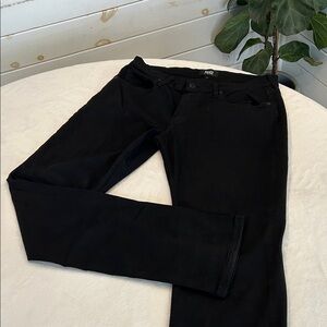 PAIGE Federal Men's Cotton Stretch Black Jeans.